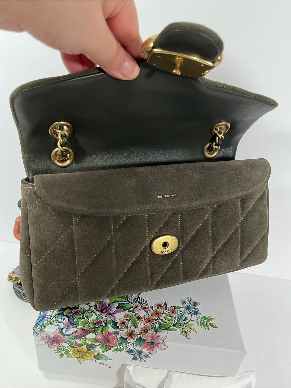 Coach Tabby Shoulder Bag 26 With Quilting  $550 NWT - Picture 8 of 9
